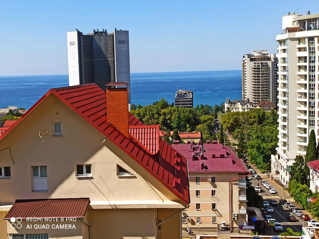 Квартира Студия c видом на море — аренда посуточно в Сочи