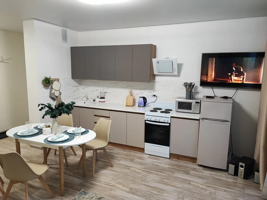 Уютная квартира с новым ремонтом и потрясающим видом