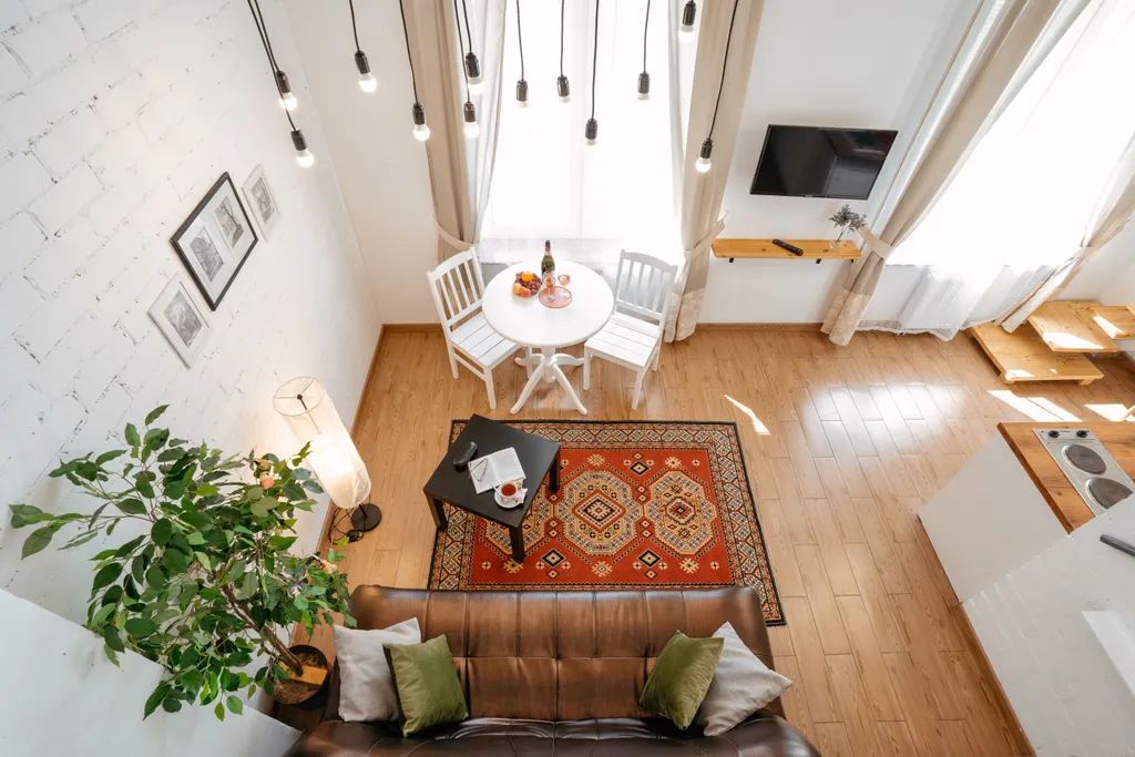 Квартира Двухуровневый дизайнерский лофт на берегу озера — аренда посуточно в Петрозаводск