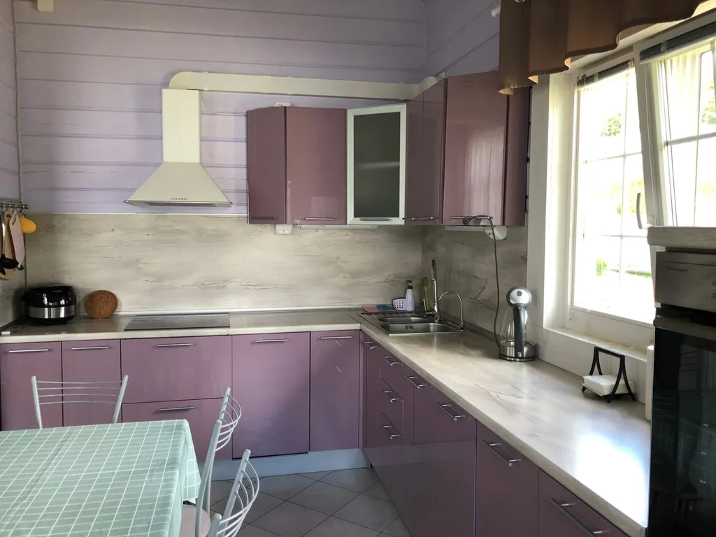 Большой дом N2 с сауной и камином на озере Лунном