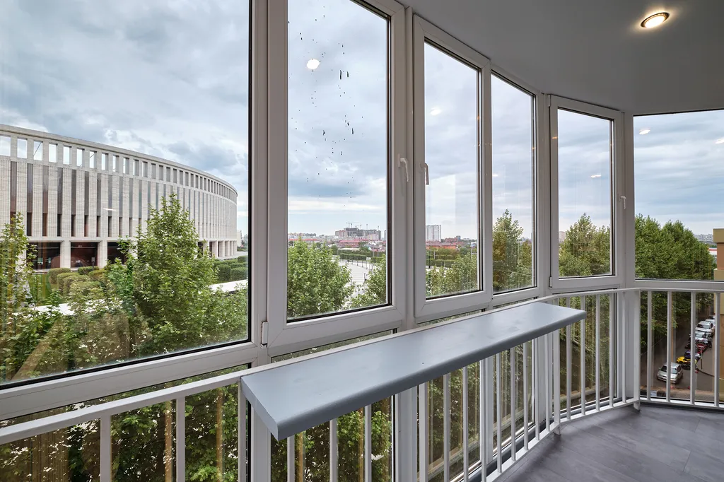 Квартира Квартира Goodtime Apartments c панорамным балконом и видом на стадион Краснодар — Краснодар