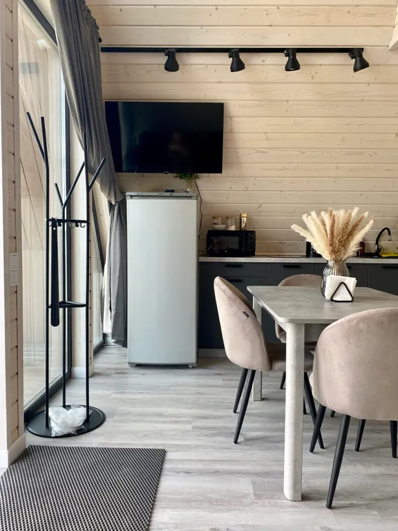 Уютный современный дом барнхаус