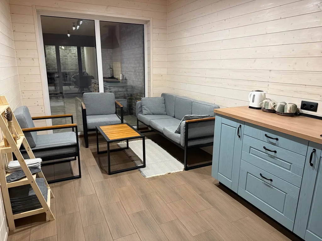 Загородный дом с баней, чаном и беседкой Kislorod O2