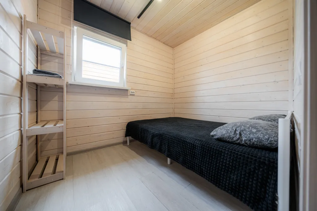 Скандинавский дом с баней