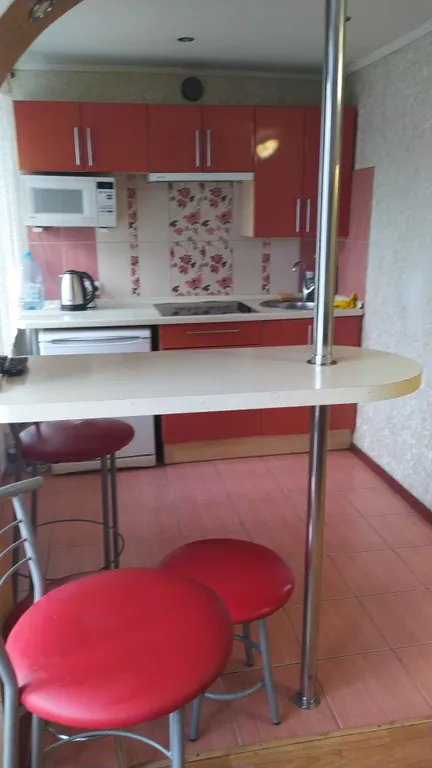 Квартира-студия с барной стойкой