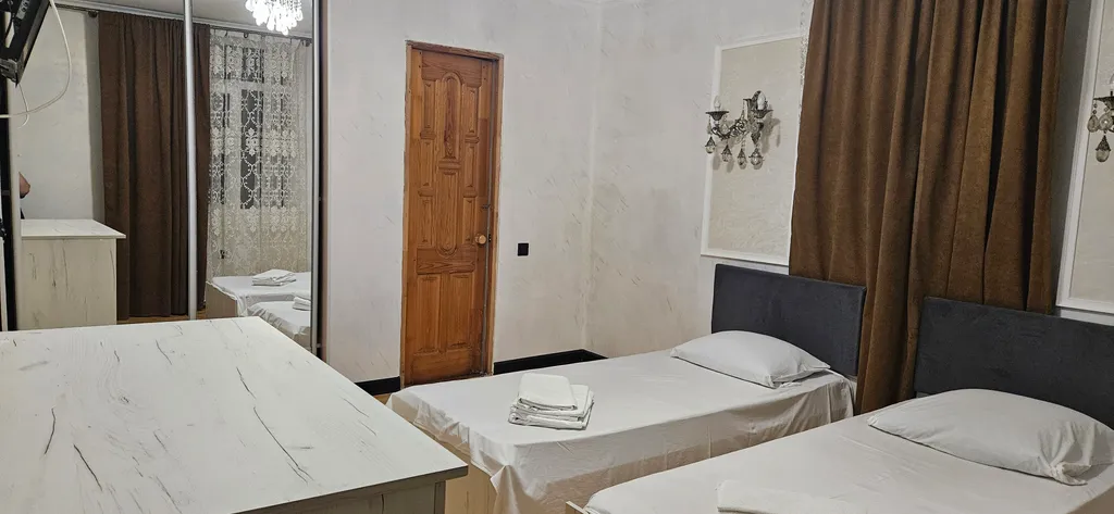 Двухместный номер с видом на уютный двор