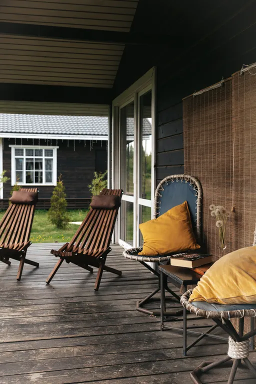 Шале с камином