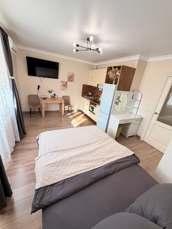 Комфортабельная квартира студия в развитом микрорайоне