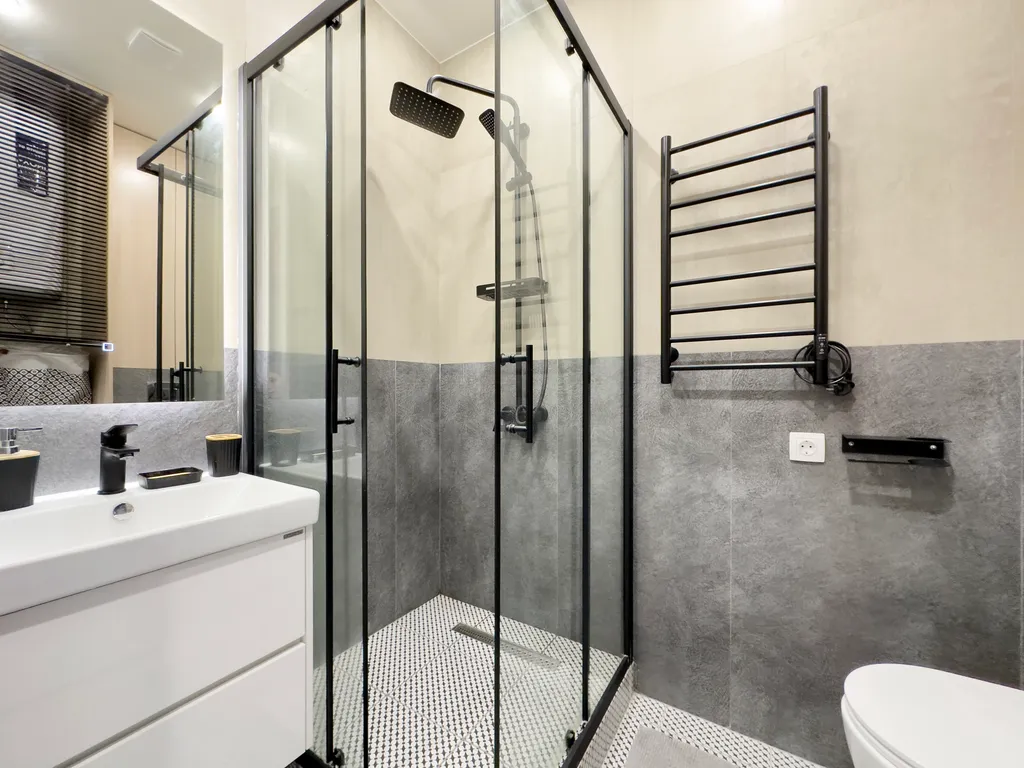 Квартира Квартира Дизайнерская студия для пары, вид на Москва-сити — Москва