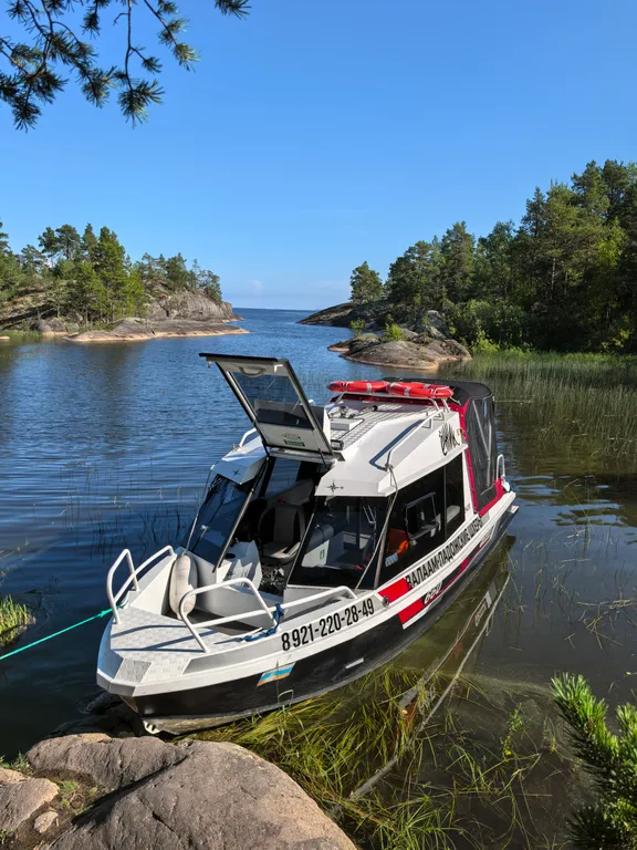 Дом на берегу Ладоги с песчаным пляжем, баня с купелью