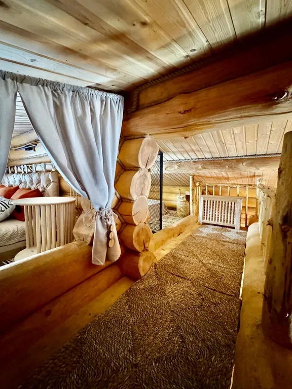 Уютный загородный дом-баня