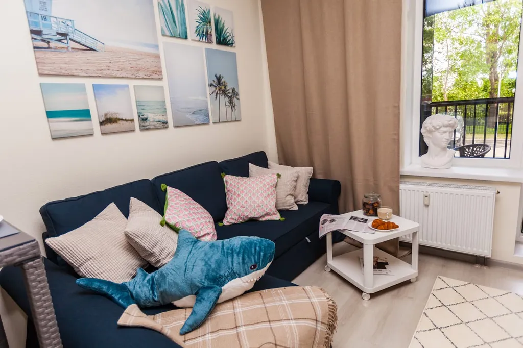 Квартира Квартира Prudius Apart в Кронштадте у залива с лоджией — Кронштадт