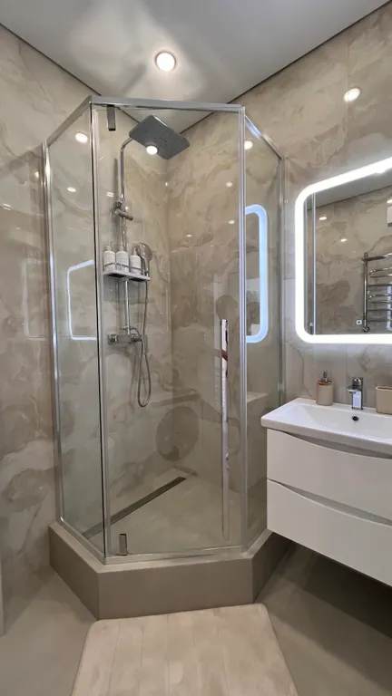 Уютная студия с видом на горы в новом ЖК комфорт класса Яблоневый