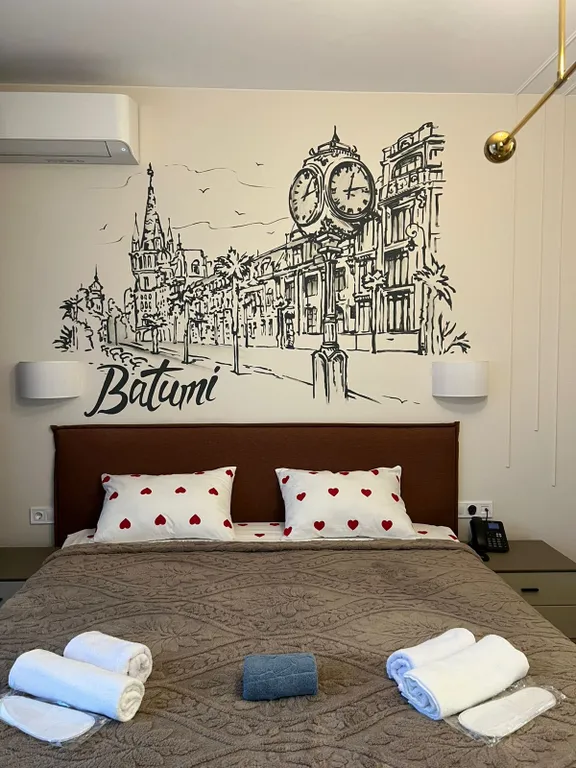 Апартаменты с балконом и видом на горы