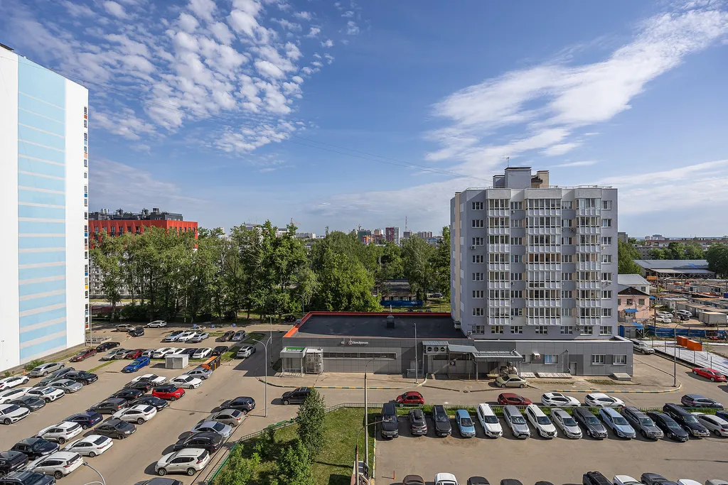 Трёхкомнатная квартира у аквапарка