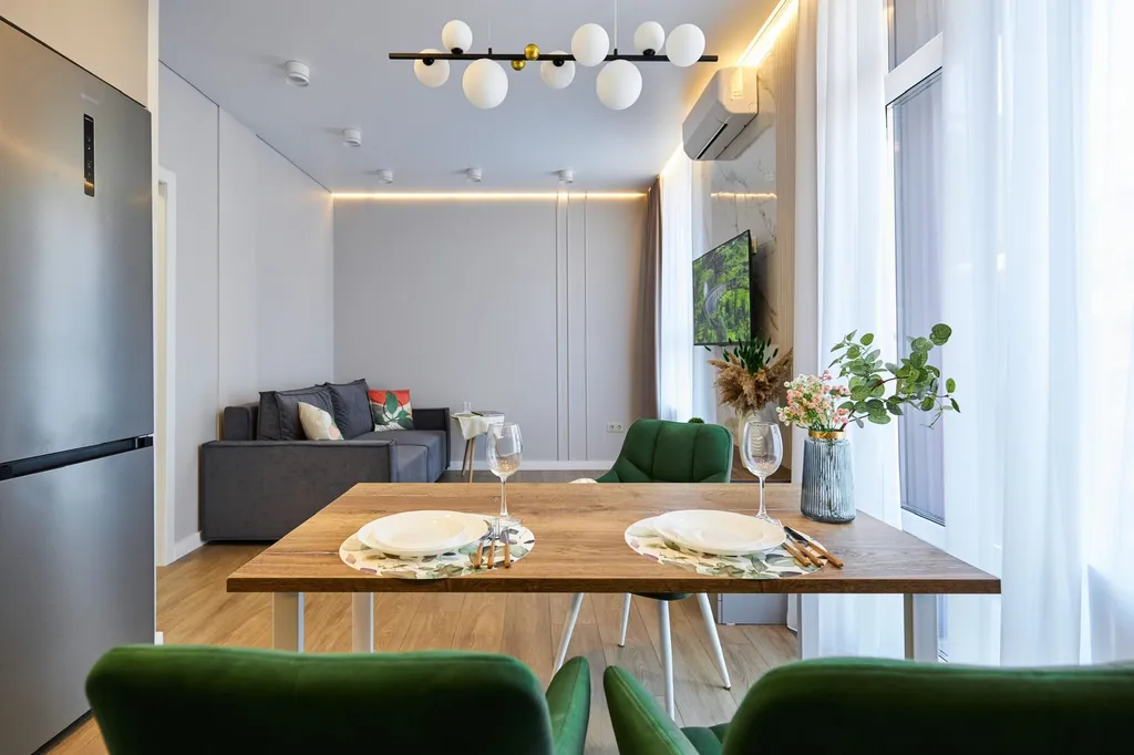 Новая квартира с дизайнерским ремонтом в центре Ростова