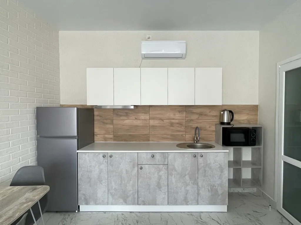 Двухкомнатные апартаменты с кухней