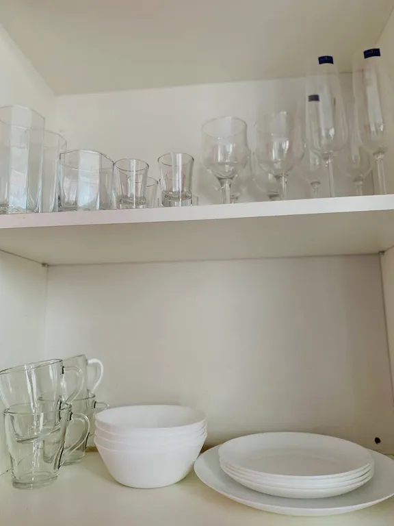 Студия с видом на город