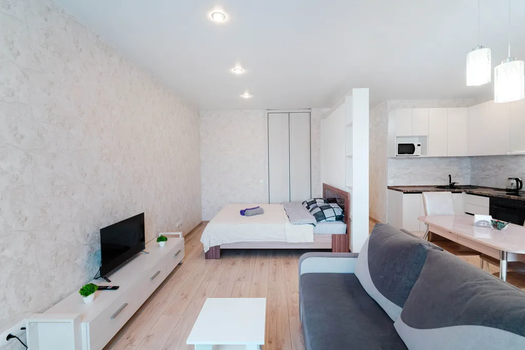 Уютная квартира-студия в центре левого берега Иртыша