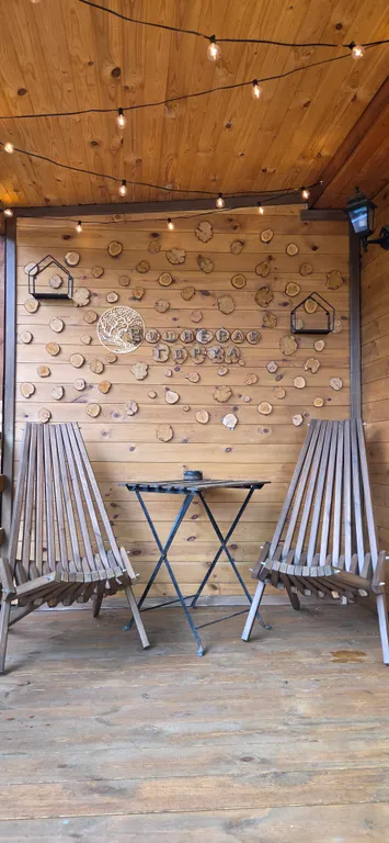 Коттедж с баней и бассейном-купелью в уникальном месте