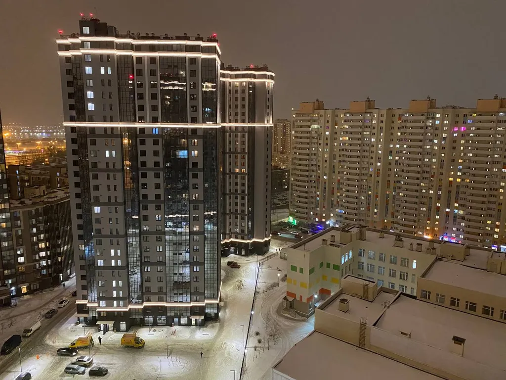 Квартира Видовая квартира на 20 этаже с парковочным местом — Шушары