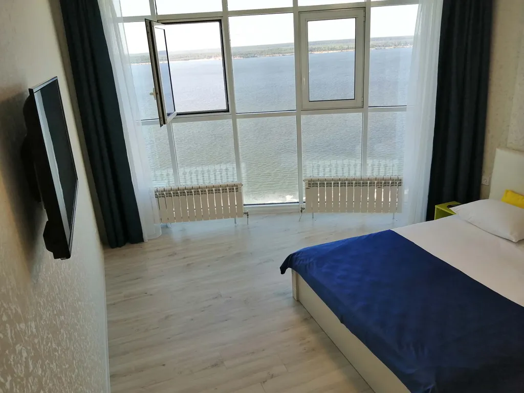 Квартира в центре с видом на реку Волга и Залив