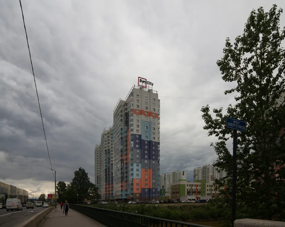 Квартира Квартира Студия недалеко от центра Санкт-Петербурга — Санкт-Петербург