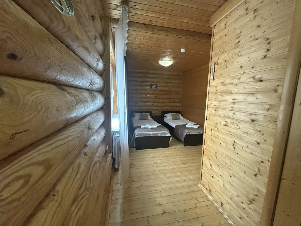 Дом 20m2 — чан, раздельные кровати, мангал