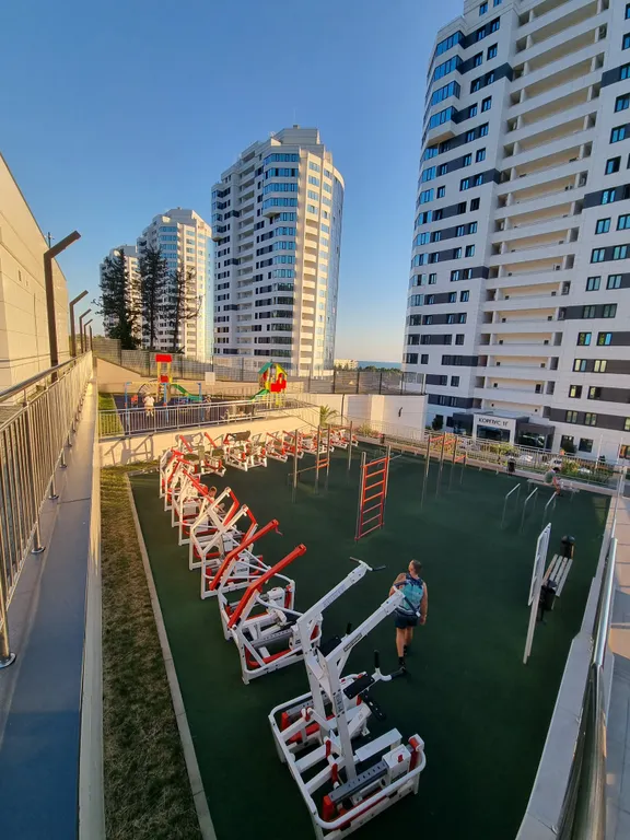 Квартира Большая двухкомнатная квартира с видом на море — Адлер