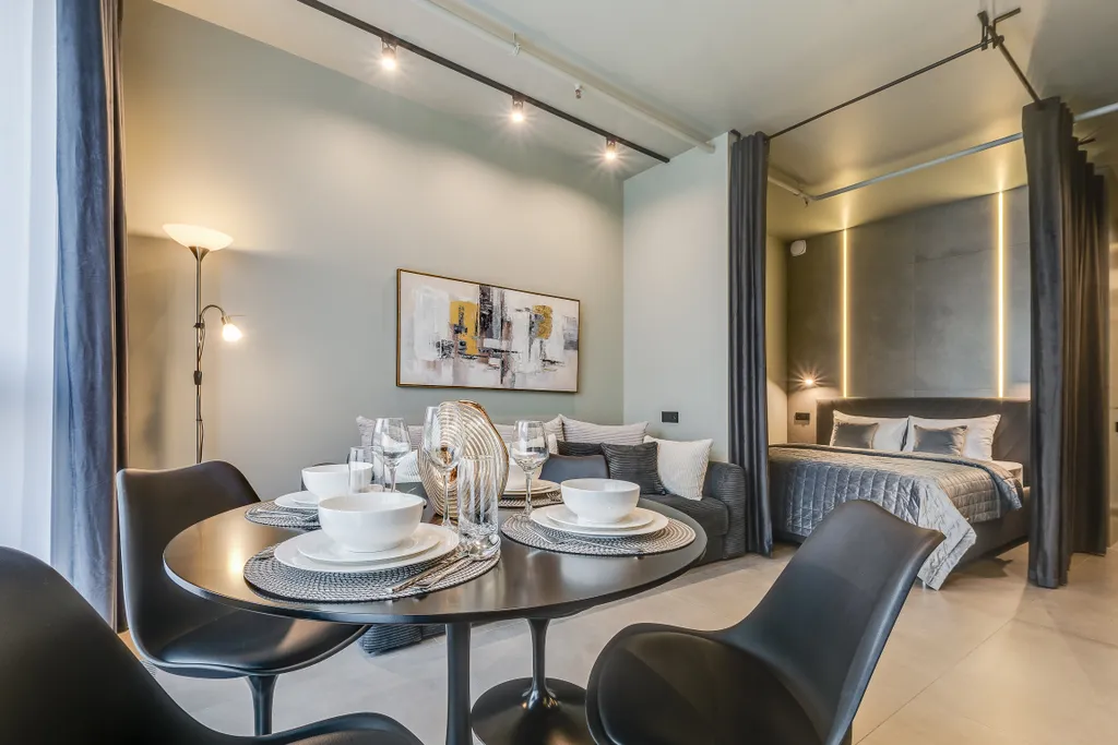Квартира Квартира Business apartments на 15 этаже с видом на парк — Москва