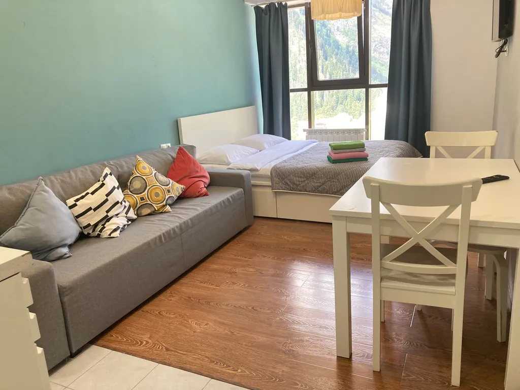 Уютная студия в центре Домбая