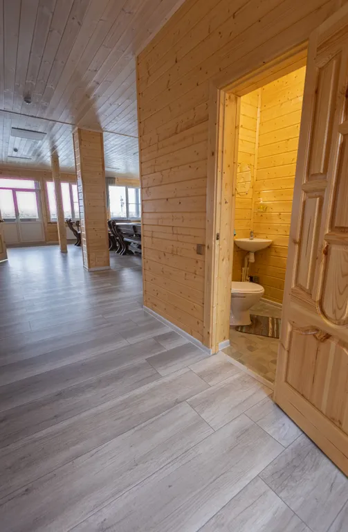 Коттедж на берегу реки Волга