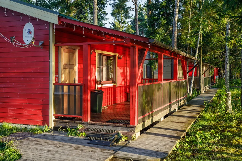 Коттедж Коттедж Ладожский на первой береговой линии — Приозерск