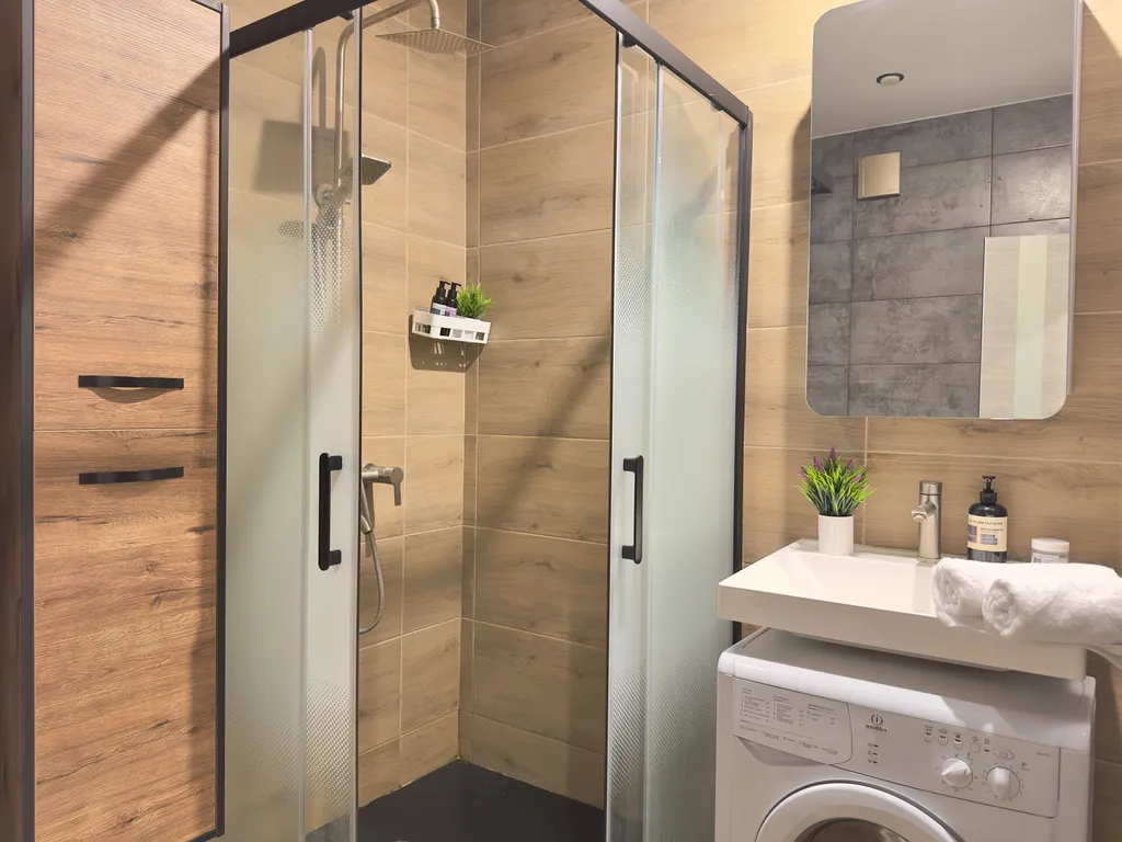 Стильная студия для двоих с кондиционером