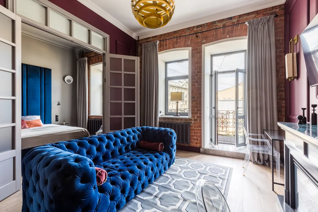 Видовая квартира с балконом на Пяти углах — аренда посуточно в Санкт-Петербург