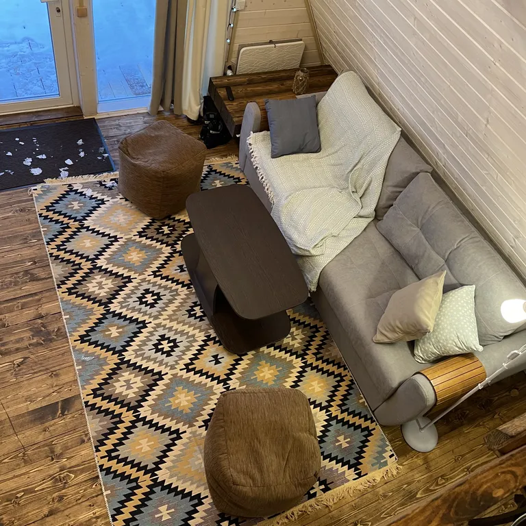 Уютный коттедж в стиле A-Frame