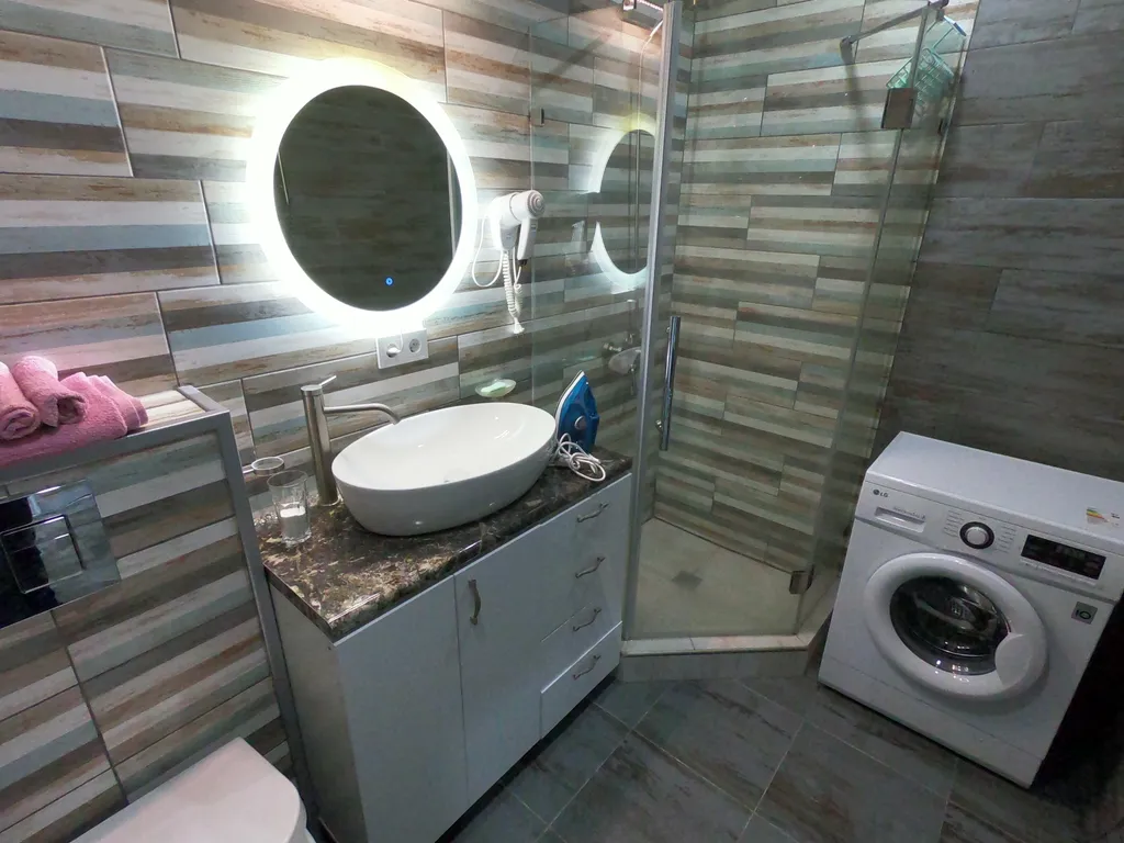 Уютная студия с видом на горы