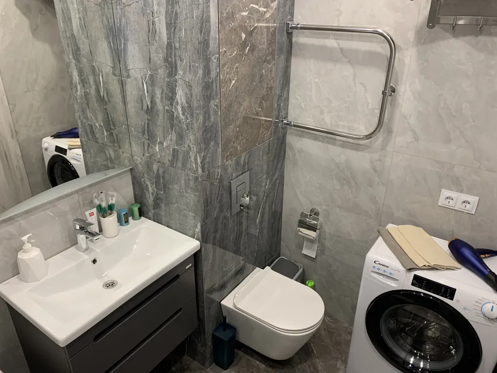 Евродвухкомнатная квартира в центре города