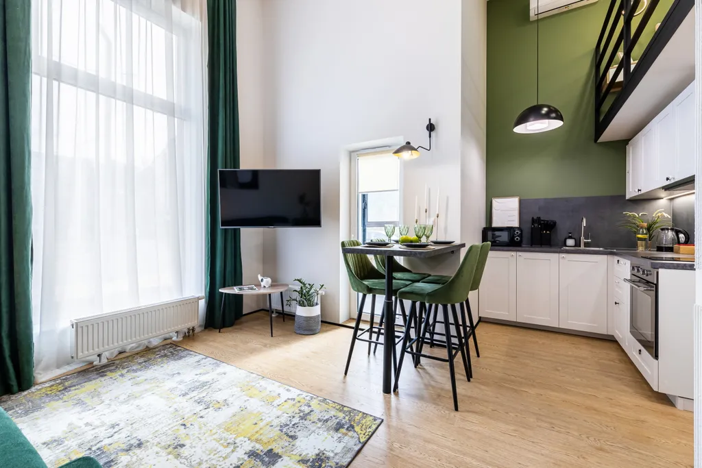 Квартира Квартира GREEN Studio от GRIKO Apartments — Казань
