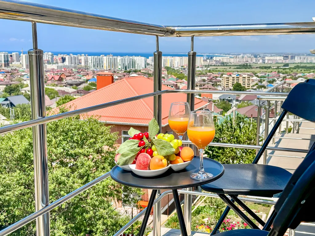 Уютная квартира-студия с балконом