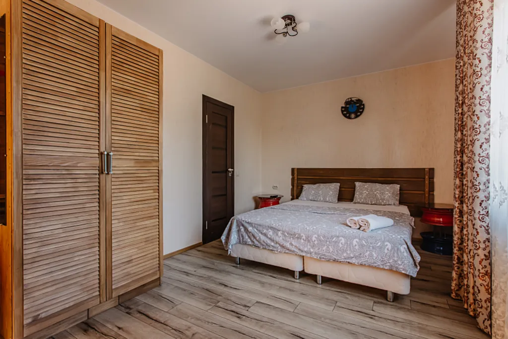 Студия # 3 с закрытой парковкой и мангалом