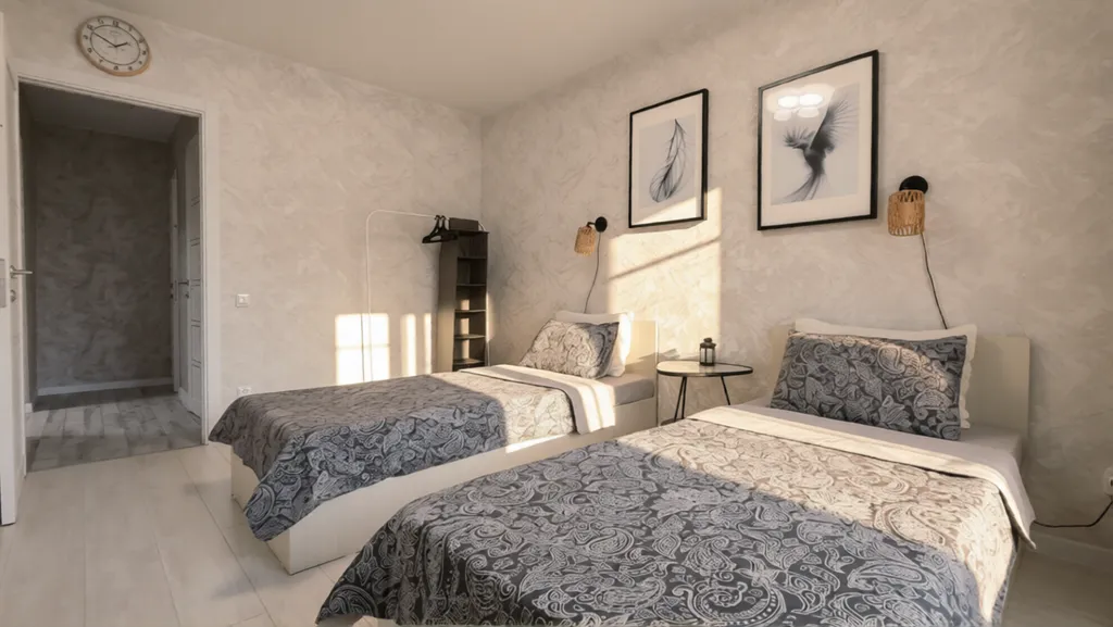 Двушка с изолированными комнатами