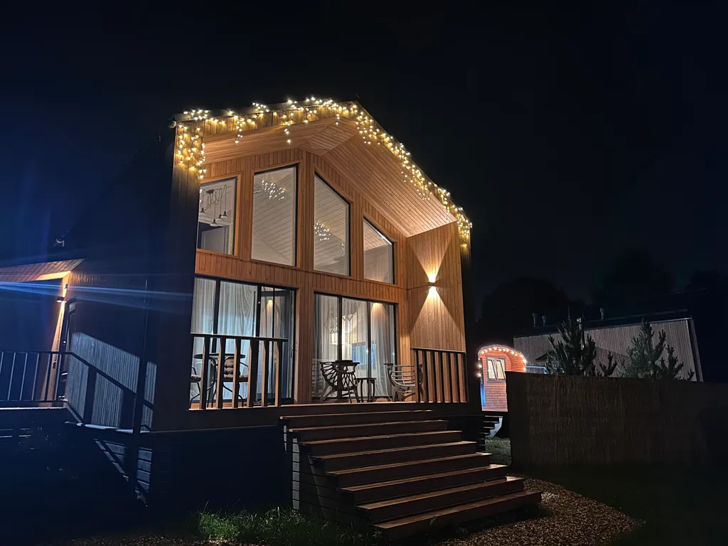 Уютный дом в стиле барнхаус