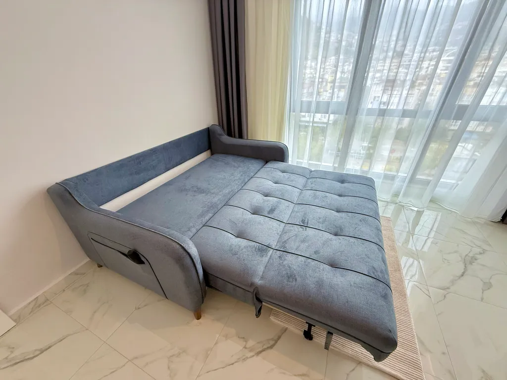 Уютная квартира с видом на горы, пляж Клеопатра