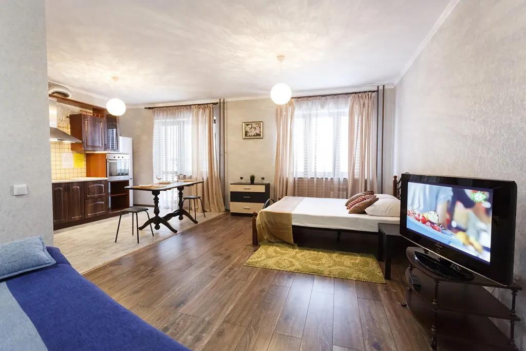 Студия с евроремонтом в центре