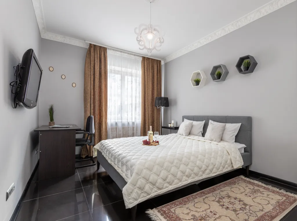 3-комнатный апартамент с балконом в центре столицы