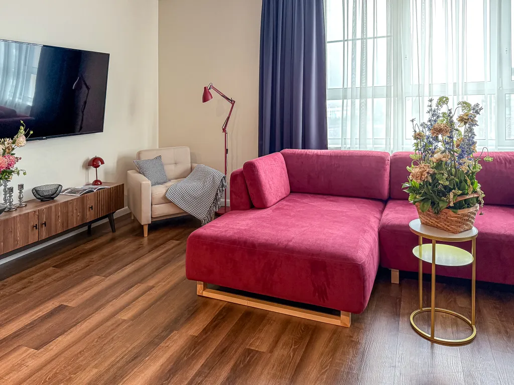 Квартира Квартира Бархат — стильный апартамент бизнес-класса рядом с метро Варшавская — Москва