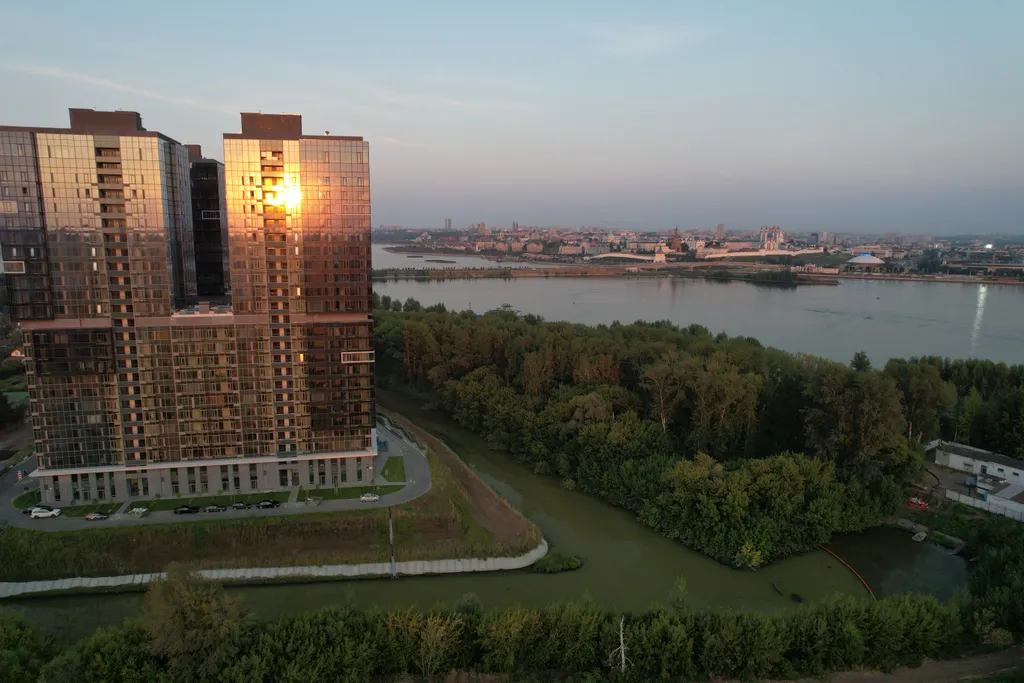 Уютная квартира с видом на Кремль и Волгу