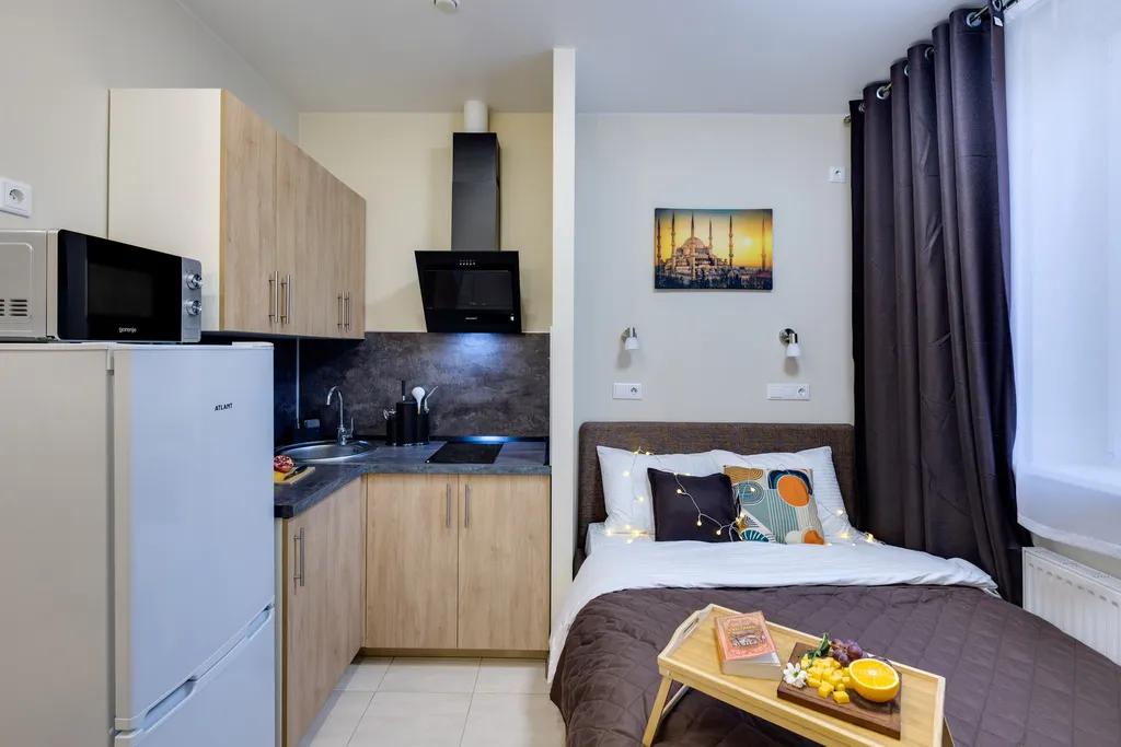 Идеальная студия Фрейя в ЖК Одинбург недалеко от больницы