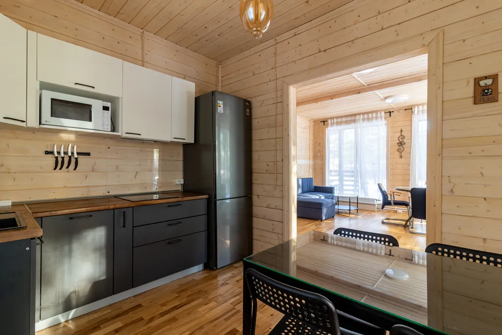 Коттедж Дом Техас в соснах с баней в 20 минутах от центра Петербурга — Песочный